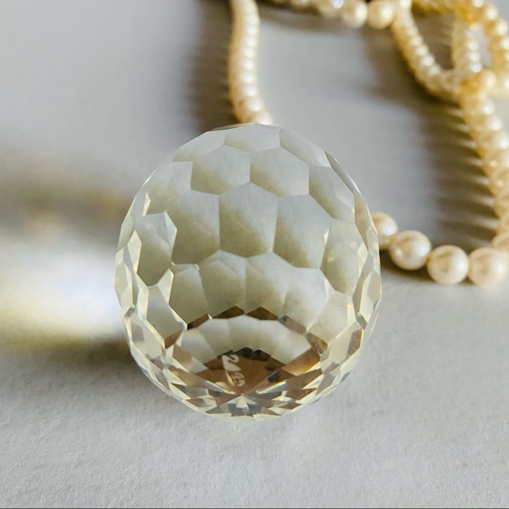 Swarovski Crystal Egg Paper weight
